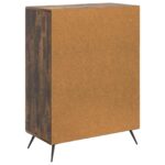 vidaXL Servírovacia skriňa Dymový dub 66 x 34,5 x 90 cm – Obrázok 8