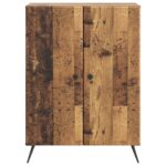 vidaXL Servírovacia skriňa Staré drevo 66 x 34,5 x 90 cm – Obrázok 6