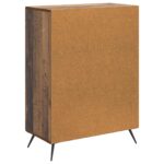 vidaXL Servírovacia skriňa Staré drevo 66 x 34,5 x 90 cm – Obrázok 8