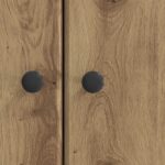 vidaXL Servírovacia skriňa Dub artisan 66 x 34,5 x 90 cm – Obrázok 10