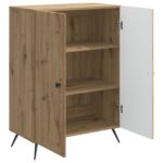 vidaXL Servírovacia skriňa Dub artisan 66 x 34,5 x 90 cm – Obrázok 5
