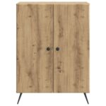 vidaXL Servírovacia skriňa Dub artisan 66 x 34,5 x 90 cm – Obrázok 6