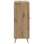 vidaXL Servírovacia skriňa Dub artisan 66 x 34,5 x 90 cm – Obrázok 7