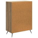 vidaXL Servírovacia skriňa Dub artisan 66 x 34,5 x 90 cm – Obrázok 8