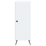 vidaXL Servírovacia skriňa Biela 33 x 34,5 x 90 cm Kompozitné drevo – Obrázok 6