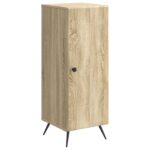 vidaXL Servírovacia skriňa Dub sonoma 33 x 34,5 x 90 cm – Obrázok 2
