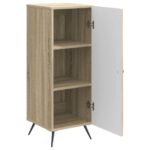 vidaXL Servírovacia skriňa Dub sonoma 33 x 34,5 x 90 cm – Obrázok 5