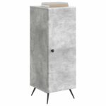 vidaXL Servírovacia skriňa Betónovo sivá 33 x 34,5 x 90 cm – Obrázok 3
