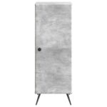 vidaXL Servírovacia skriňa Betónovo sivá 33 x 34,5 x 90 cm – Obrázok 6