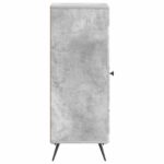 vidaXL Servírovacia skriňa Betónovo sivá 33 x 34,5 x 90 cm – Obrázok 7