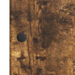 vidaXL Servírovacia skriňa Dymový dub 33 x 34,5 x 90 cm – Obrázok 10