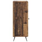 vidaXL Servírovacia skriňa Staré drevo 33 x 34,5 x 90 cm – Obrázok 7