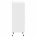 vidaXL Zásuvkový kabinet Biela 66 x 34,5 x 90 cm Kompozitné drevo – Obrázok 6