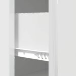 vidaXL Zásuvkový kabinet Biela s vysokým leskom 66 x 34,5 x 90 cm – Obrázok 9