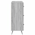 vidaXL Zásuvkový kabinet Sivá sonoma 66 x 34,5 x 90 cm – Obrázok 5