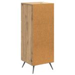 vidaXL Zásuvkový kabinet Dub artisan 33 x 34,5 x 90 cm – Obrázok 6