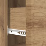 vidaXL Zásuvkový kabinet Dub artisan 33 x 34,5 x 90 cm – Obrázok 8
