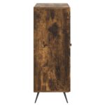vidaXL Servírovacia skriňa so zásuvkou Dymový dub 66 x 34,5 x 90 cm – Obrázok 7