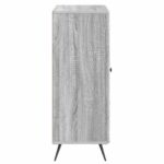vidaXL Servírovacia skriňa so zásuvkou Sivá sonoma 66 x 34,5 x 90 cm – Obrázok 7