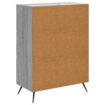 vidaXL Servírovacia skriňa so zásuvkou Sivá sonoma 66 x 34,5 x 90 cm – Obrázok 8
