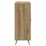 vidaXL Servírovacia skriňa so zásuvkou Dub artisan 66 x 34,5 x 90 cm – Obrázok 7