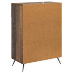 vidaXL Servírovacia skriňa so zásuvkou Staré drevo 66 x 34,5 x 90 cm – Obrázok 8