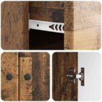 vidaXL Servírovacia skriňa so zásuvkou Staré drevo 66 x 34,5 x 90 cm – Obrázok 9