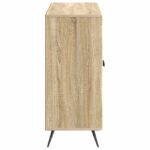 vidaXL Servírovacia skriňa Dub sonoma 89 x 34,5 x 80 cm – Obrázok 7