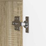 vidaXL Servírovacia skriňa Dub sonoma 89 x 34,5 x 80 cm – Obrázok 9