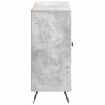 vidaXL Servírovacia skriňa Betónovo sivá 89 x 34,5 x 80 cm – Obrázok 7