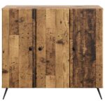 vidaXL Servírovacia skriňa Staré drevo 89 x 34,5 x 80 cm – Obrázok 6