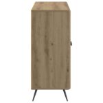 vidaXL Servírovacia skriňa Dub artisan 89 x 34,5 x 80 cm – Obrázok 7