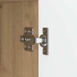 vidaXL Servírovacia skriňa Dub artisan 89 x 34,5 x 80 cm – Obrázok 9