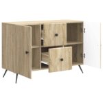 vidaXL Servírovacia skriňa so zásuvkou Dub sonoma 89 x 34,5 x 60 cm – Obrázok 5