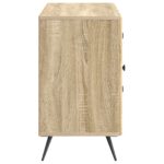 vidaXL Servírovacia skriňa so zásuvkou Dub sonoma 89 x 34,5 x 60 cm – Obrázok 7