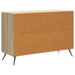 vidaXL Servírovacia skriňa so zásuvkou Dub sonoma 89 x 34,5 x 60 cm – Obrázok 8