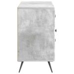 vidaXL Servírovacia skriňa so zásuvkou Betónovo sivá 89 x 34,5 x 60 cm – Obrázok 7
