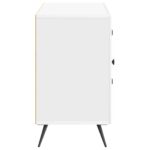 vidaXL Servírovacia skriňa Biela s vysokým leskom 89 x 34,5 x 60 cm – Obrázok 7