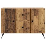 vidaXL Servírovacia skriňa so zásuvkou Staré drevo 89 x 34,5 x 60 cm – Obrázok 6