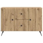 vidaXL Servírovacia skriňa so zásuvkou Dub artisan 89 x 34,5 x 60 cm – Obrázok 6