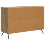 vidaXL Servírovacia skriňa so zásuvkou Dub artisan 89 x 34,5 x 60 cm – Obrázok 8