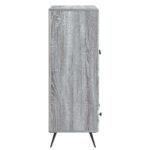 vidaXL Servírovacia skriňa so zásuvkou Sivá sonoma 66 x 34,5 x 95 cm – Obrázok 6