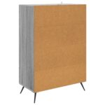 vidaXL Servírovacia skriňa so zásuvkou Sivá sonoma 66 x 34,5 x 95 cm – Obrázok 7