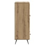 vidaXL Servírovacia skriňa so zásuvkou Dub artisan 66 x 34,5 x 95 cm – Obrázok 6