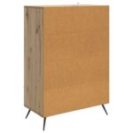 vidaXL Servírovacia skriňa so zásuvkou Dub artisan 66 x 34,5 x 95 cm – Obrázok 7