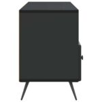 vidaXL TV skrinka Čierna 102 x 34,5 x 50 cm Kompozitné drevo – Obrázok 7