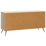 vidaXL TV skrinka Dub sonoma 102 x 34,5 x 50 cm Kompozitné drevo – Obrázok 8