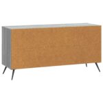 vidaXL TV skrinka Sivá sonoma 102 x 34,5 x 50 cm Kompozitné drevo – Obrázok 8