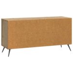 vidaXL TV skrinka Dub artisan 102 x 34,5 x 50 cm Kompozitné drevo – Obrázok 8