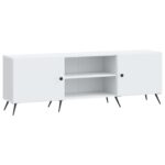 vidaXL TV skrinka Biela 150 x 31 x 50 cm Kompozitné drevo – Obrázok 2